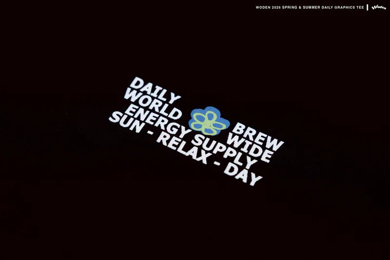 WODEN 2026 Spring & Summer 045  Daily Graphics Tee