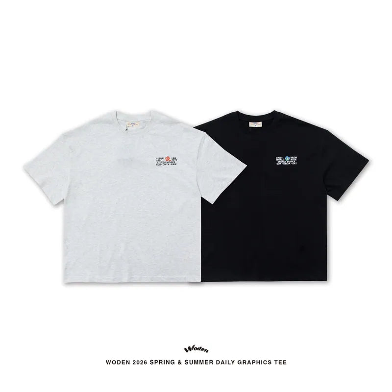 WODEN 2026 Spring & Summer 045  Daily Graphics Tee