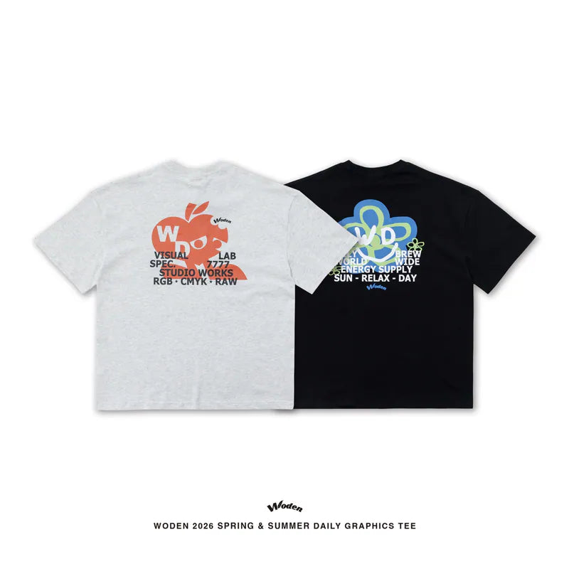 WODEN 2026 Spring & Summer 045  Daily Graphics Tee