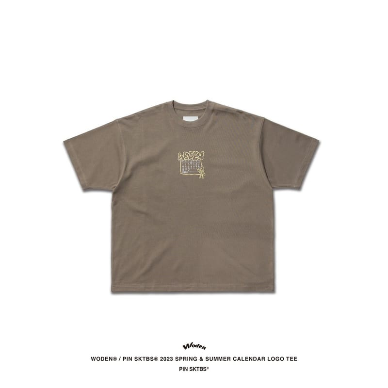 WODEN® / PIN SKTBS® 2023 Spring & Summer 063 Calendar LOGO tee