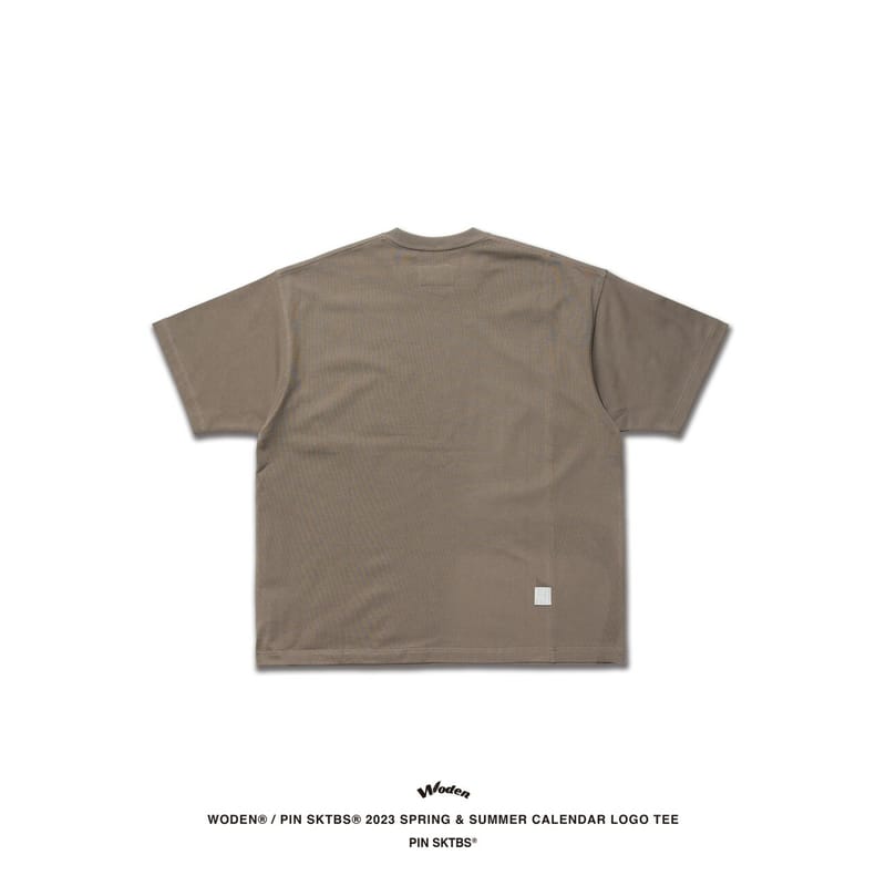 WODEN® / PIN SKTBS® 2023 Spring & Summer 063 Calendar LOGO tee