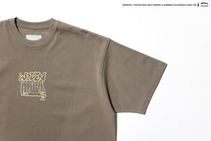 WODEN® / PIN SKTBS® 2023 Spring & Summer 063 Calendar LOGO tee