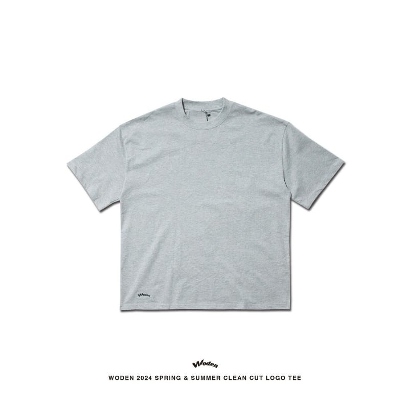 WODEN 2024 Spring & Summer 009 Clean cut LOGO Tee