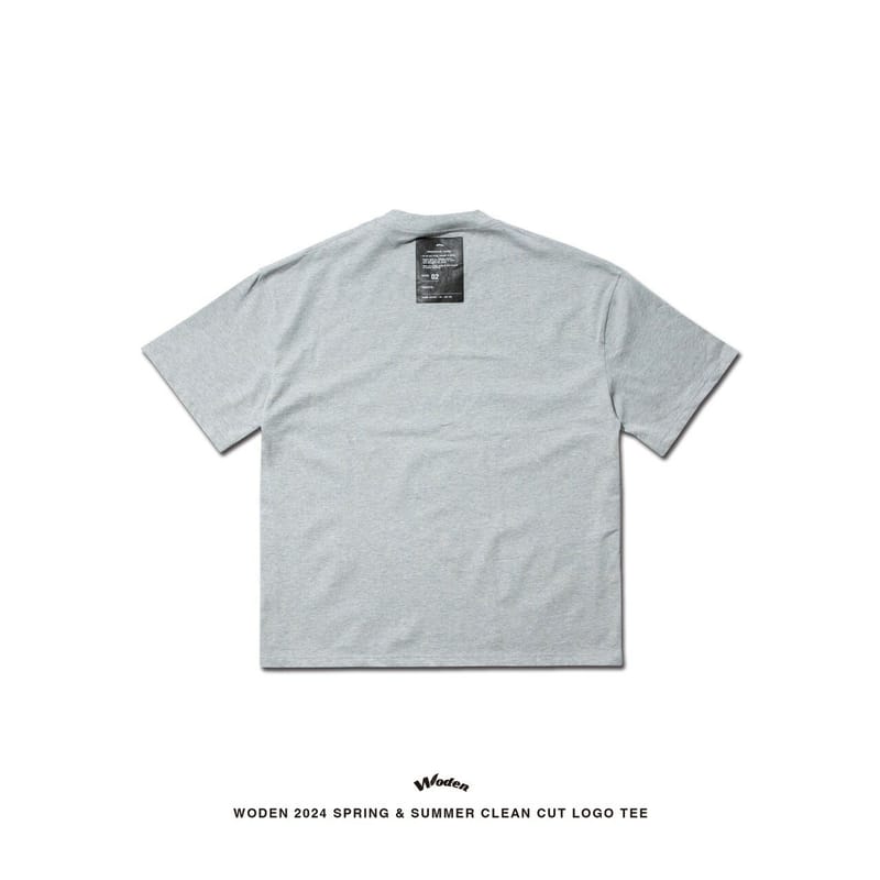 WODEN 2024 Spring & Summer 009 Clean cut LOGO Tee