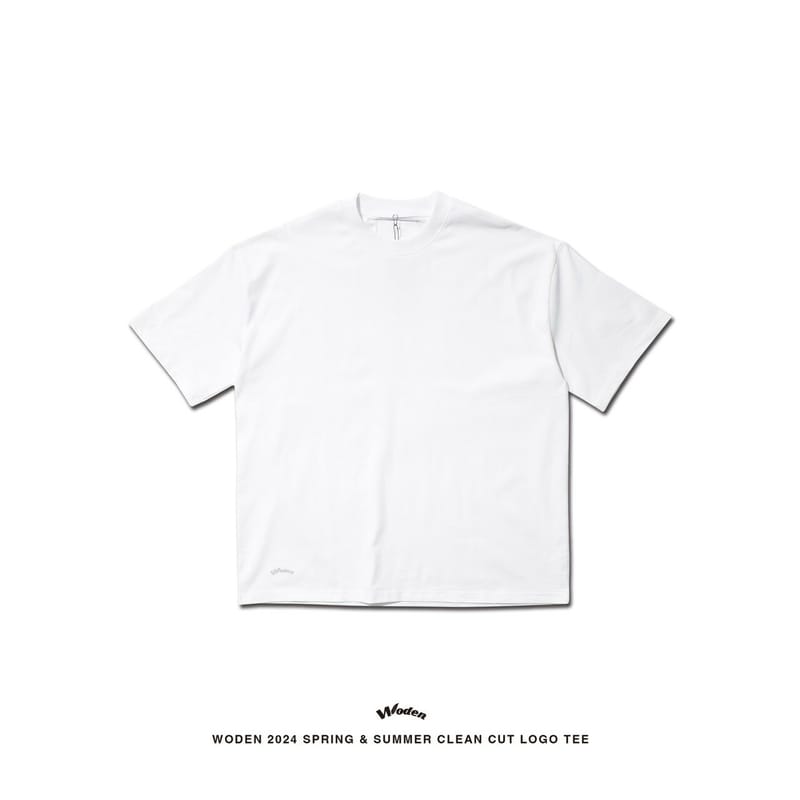 WODEN 2024 Spring & Summer 009 Clean cut LOGO Tee