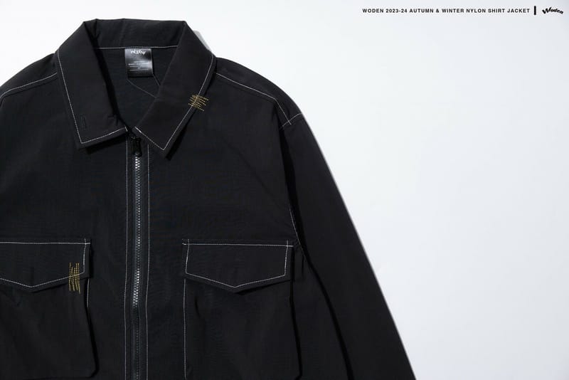 WODEN 2023-24 Autumn & Winter 025 Nylon Shirt jacket