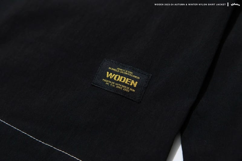 WODEN 2023-24 Autumn & Winter 025 Nylon Shirt jacket