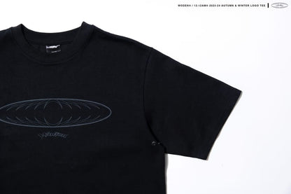 WODEN® / 12:12am® 2023-24 Autumn & Winter 036 LOGO tee 黑色