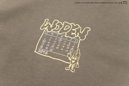 WODEN® / PIN SKTBS® 2023 Spring & Summer 063 Calendar LOGO tee