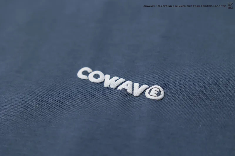 Cowave.tw 24SS DICE Foam Printing Logo Tee
