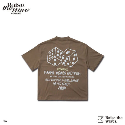 Cowave.tw 24SS DICE Foam Printing Logo Tee