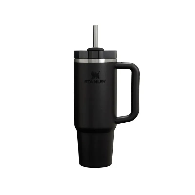 STANLEY 吸管隨手杯2.0 0.88L 消光黑
