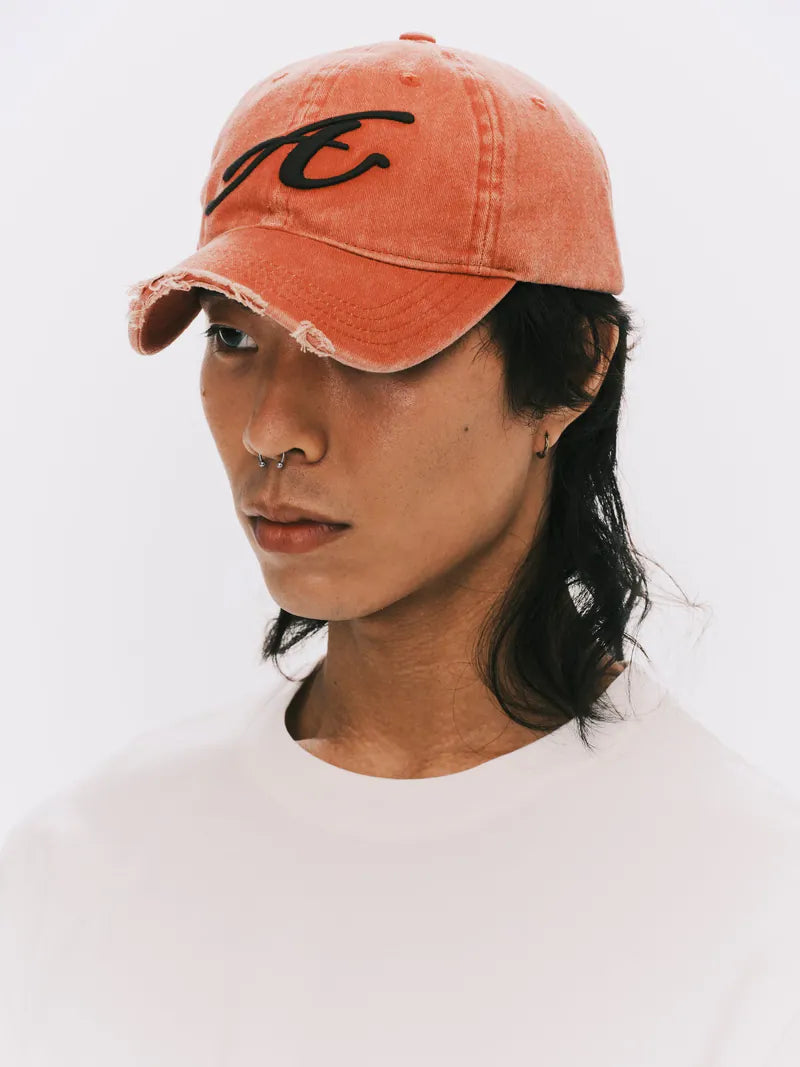 ANOWHEREMAN Raw Edge Baseball Cap