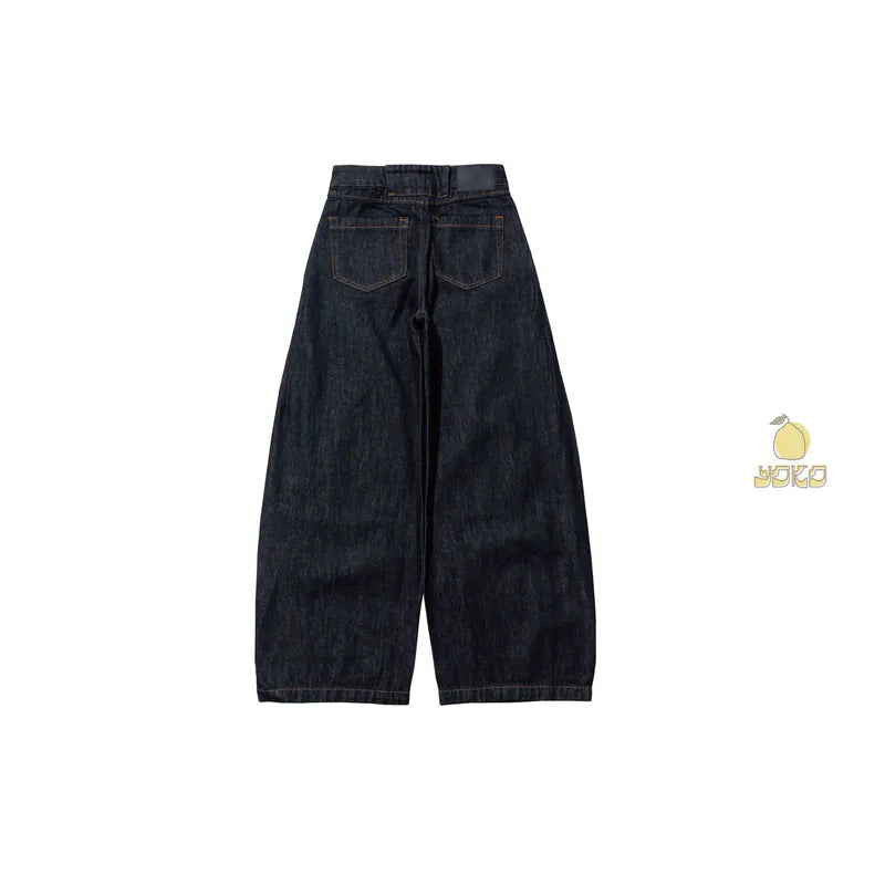 YOKO 25FW 素面彎刀褲