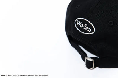 WODEN 2023-24 Autumn & Winter Furbo9 LOGO Baseball Cap 黑