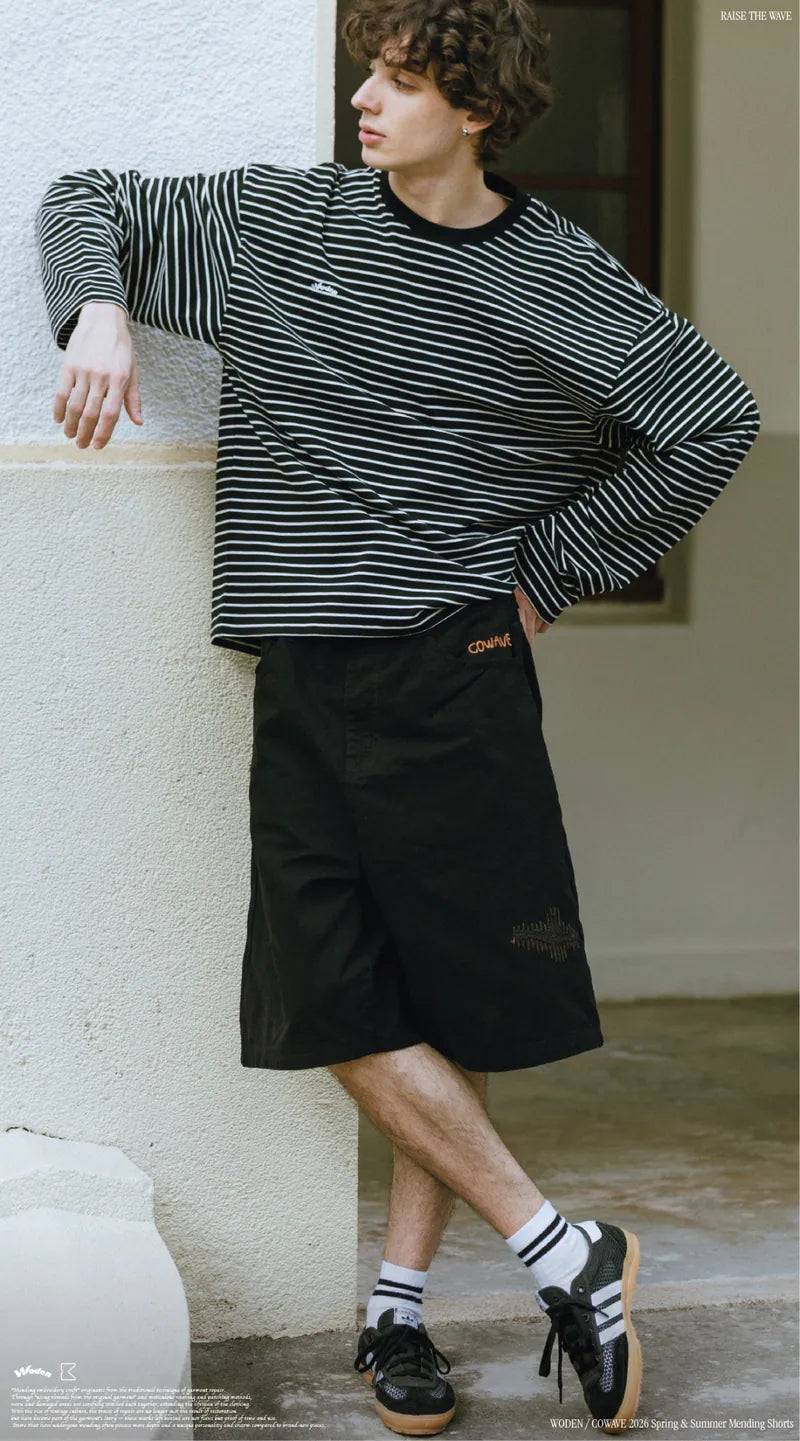 WODEN / COWAVE 2026 Spring & Summer 004 Mending Shorts