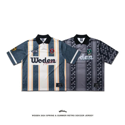 WODEN 2024 Spring & Summer 008 Retro Soccer Jersey