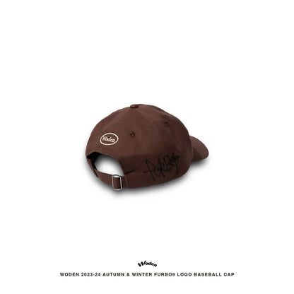 WODEN 2023-24 Autumn & Winter Furbo9 LOGO Baseball Cap 咖