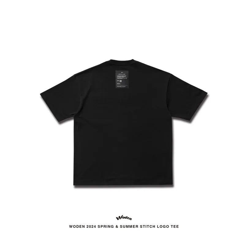 WODEN 2024 Spring & Summer 066 Stitch LOGO Tee