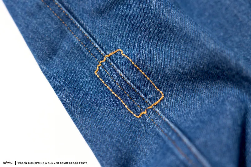 WODEN 2025 Spring & Summer 076 Denim Cargo Pants