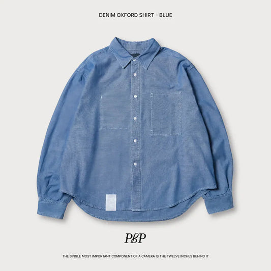 P.B.P - DENIM OXFORD SHIRT