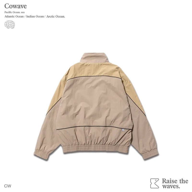 Cowave 23AW Patchwork Sport Jacket 卡其