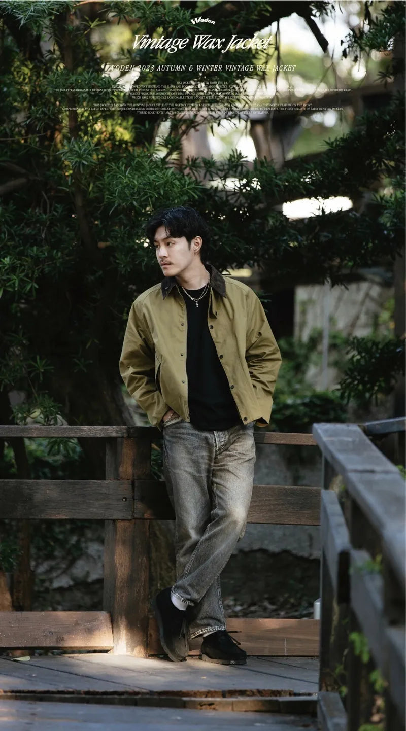 WODEN 2023 Autumn & Winter 044 Vintage Wax Jacket