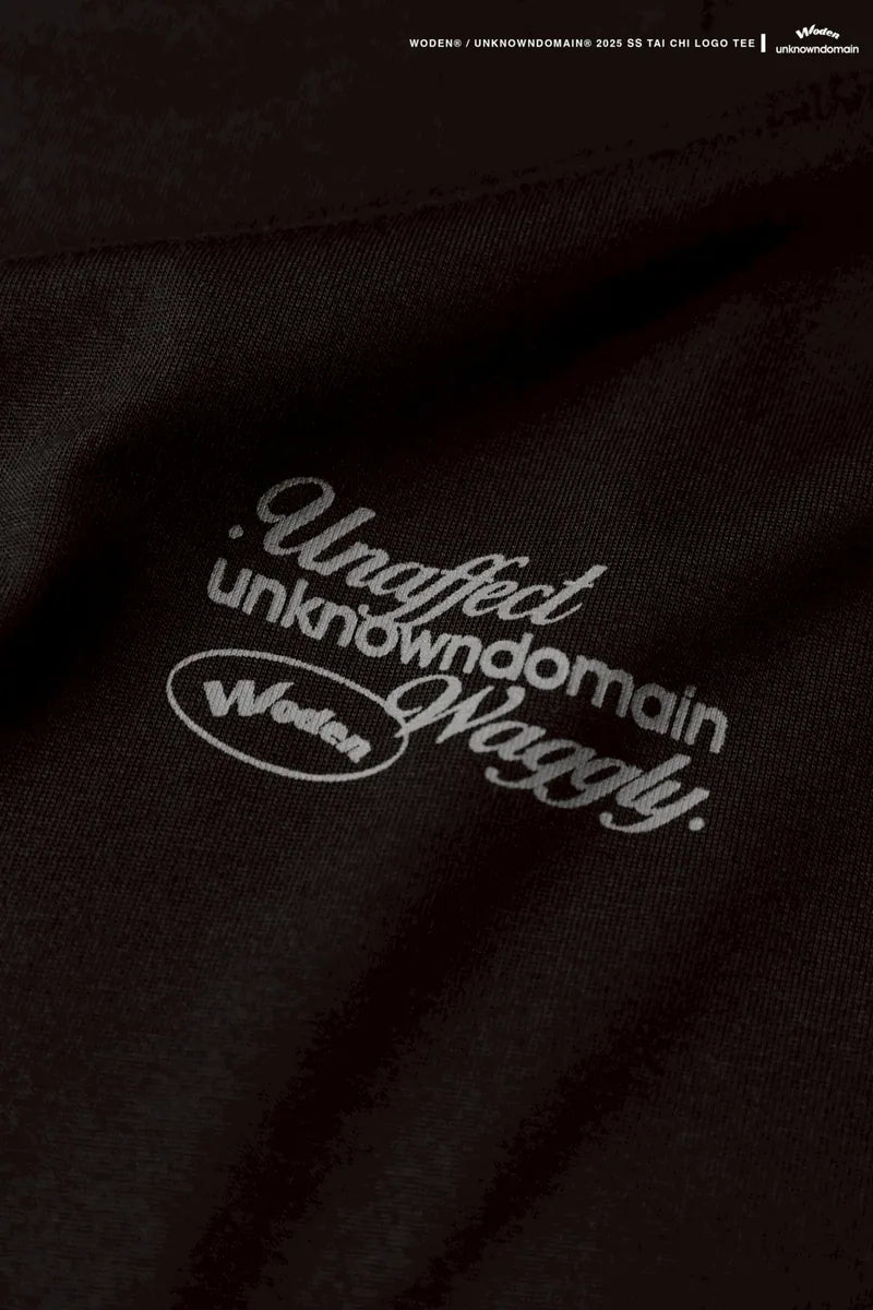 WD 25SS 071 X UD TAI CHI LOGO TEE