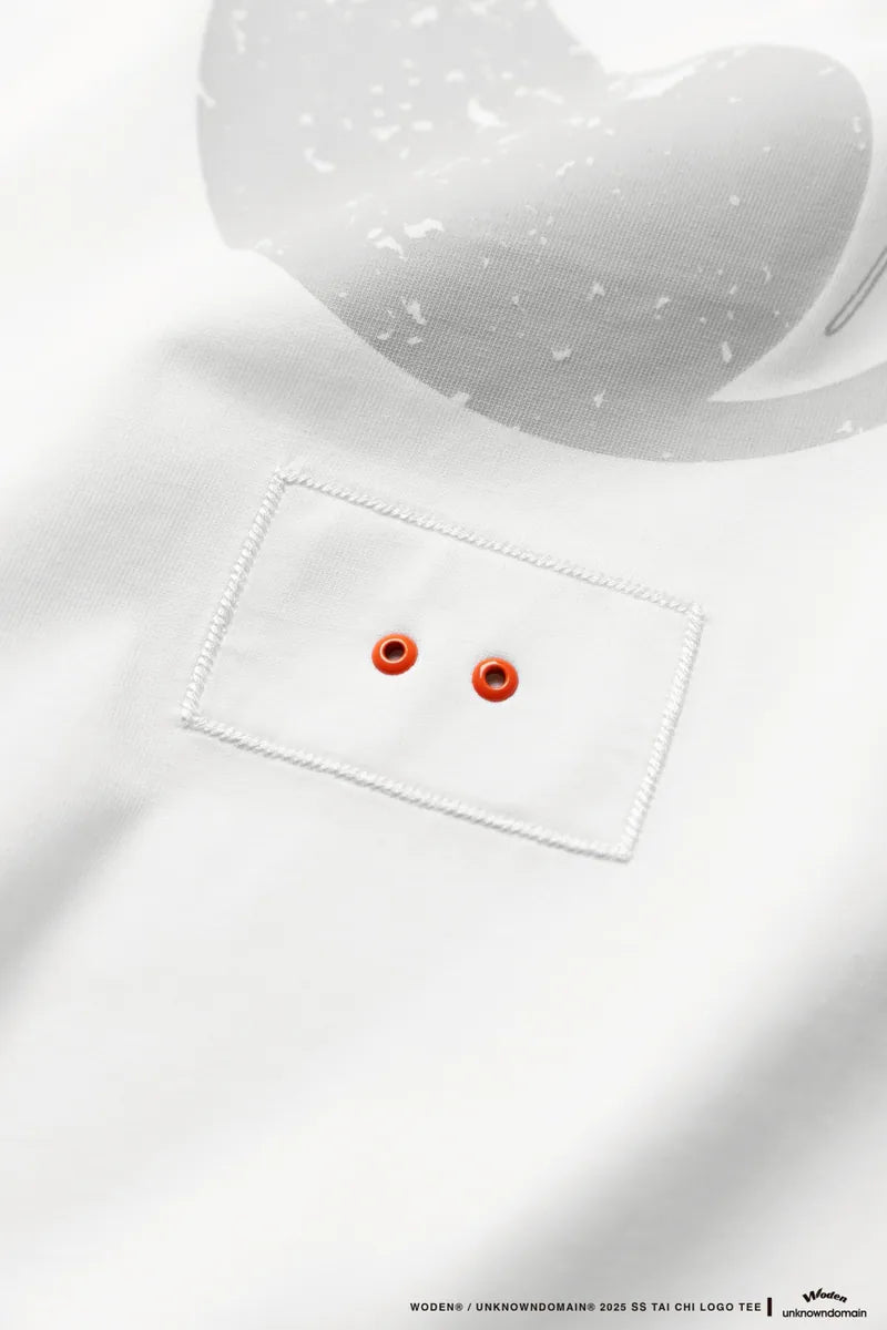 WD 25SS 071 X UD TAI CHI LOGO TEE
