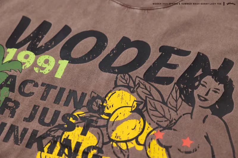 WODEN 2025 Spring & Summer 044 Sunny Lady Tee