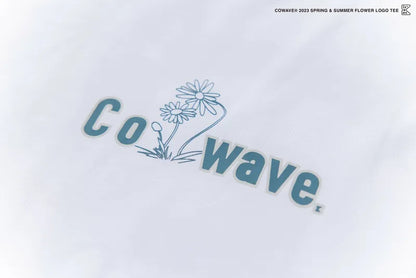 Cowave 2023 Spring & Summer Flower LOGO Tee 白