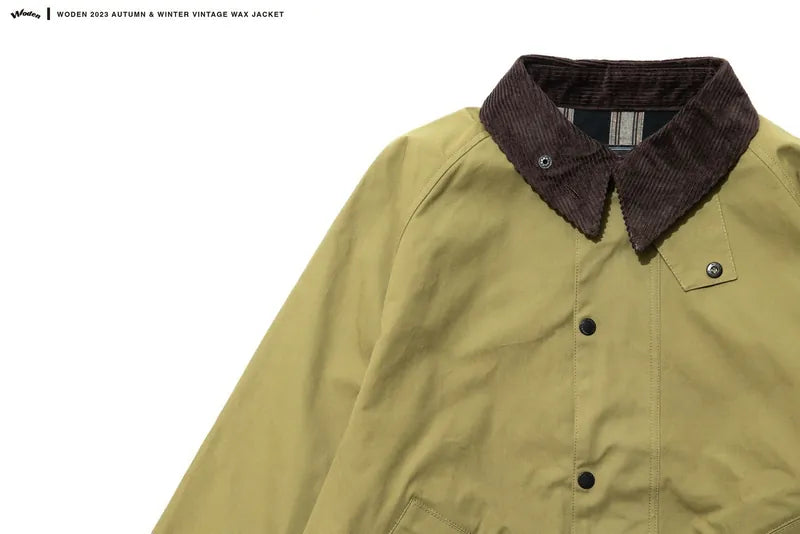WODEN 2023 Autumn & Winter 044 Vintage Wax Jacket