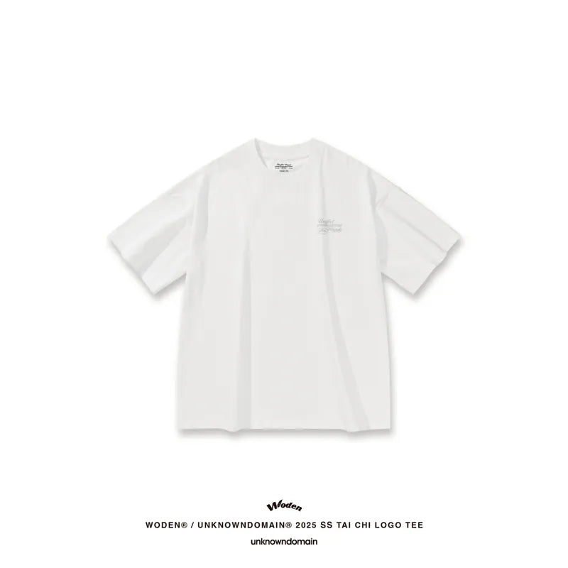 WD 25SS 071 X UD TAI CHI LOGO TEE