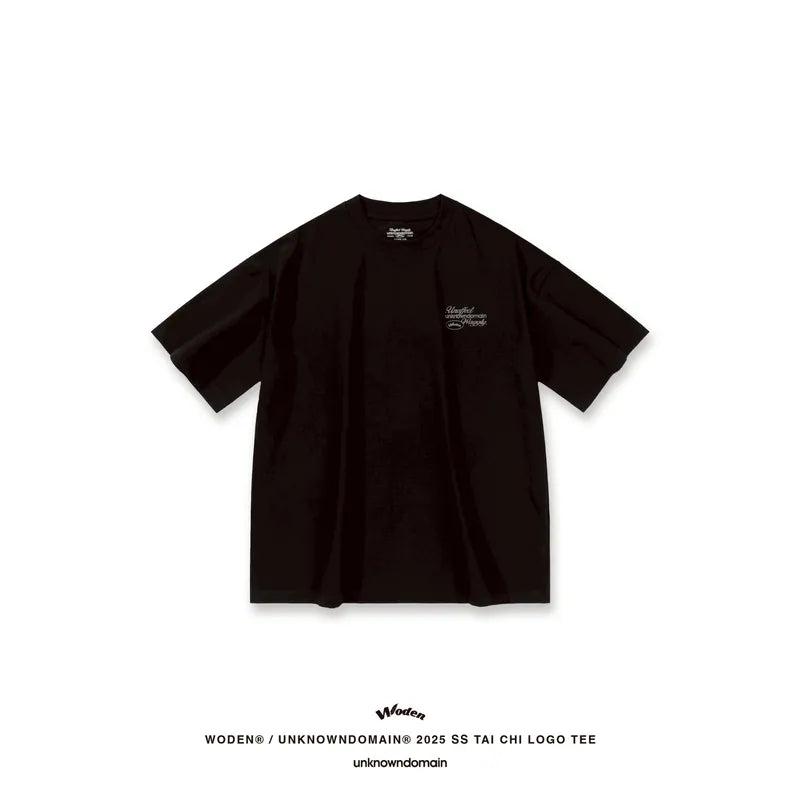 WD 25SS 071 X UD TAI CHI LOGO TEE