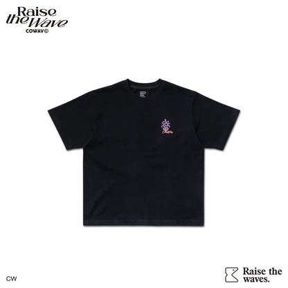 COWAVE 2025 Spring & Summer Doodle Flowers Tee