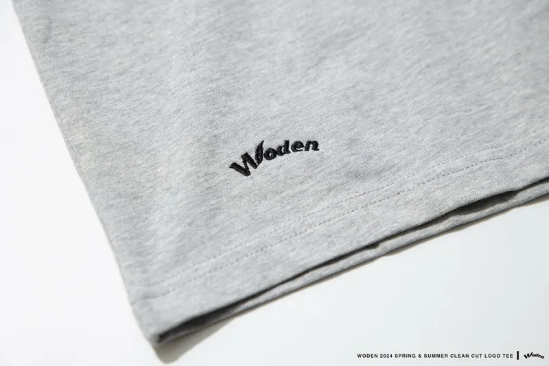 WODEN 2024 Spring & Summer 009 Clean cut LOGO Tee