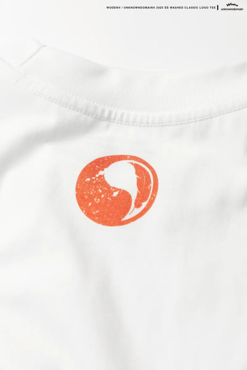 WD 25SS 070 X UD WASHED CLASSIC LOGO TEE