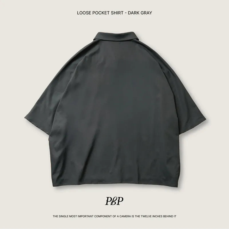 P.B.P LOOSE POCKET SHIRT