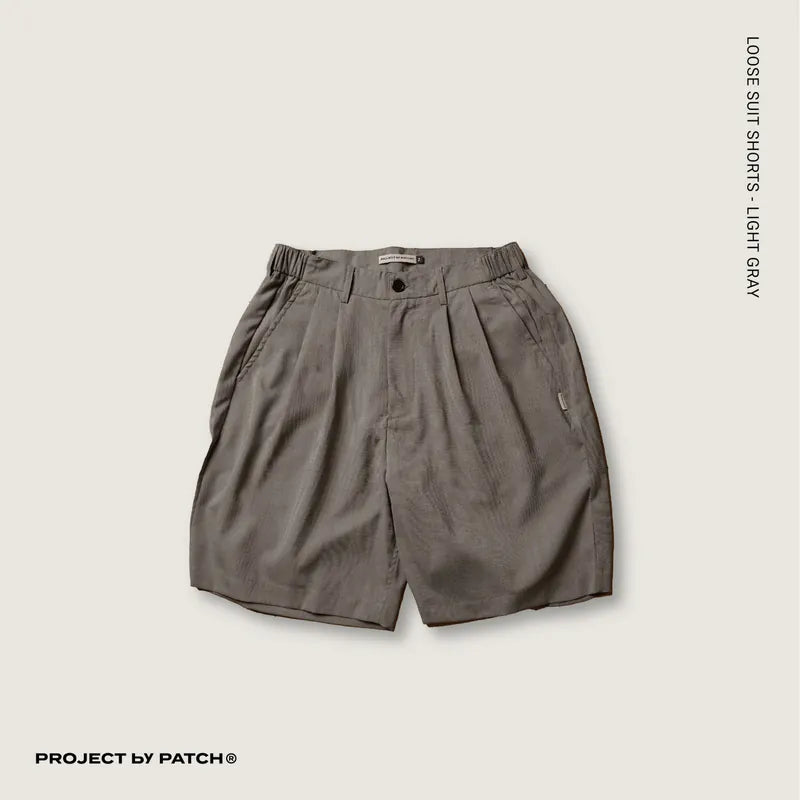 P.B.P LOOSE SUIT SHORTS