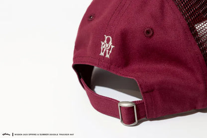 WODEN 2025 Spring & Summer 029 Doodle Trucker Hat