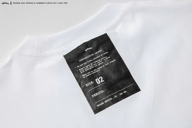 WODEN 2024 Spring & Summer 009 Clean cut LOGO Tee