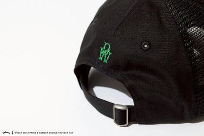 WODEN 2025 Spring & Summer 029 Doodle Trucker Hat