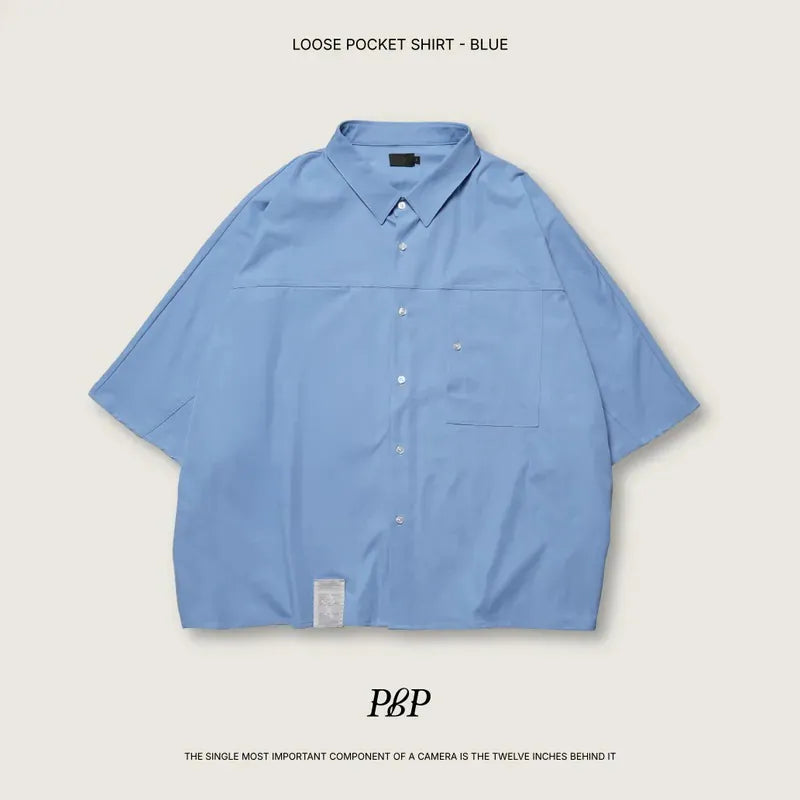 P.B.P LOOSE POCKET SHIRT