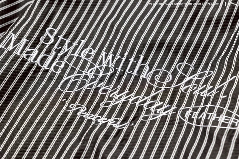 WODEN 2025 Fall & Winter 006 Seersucker Jacket