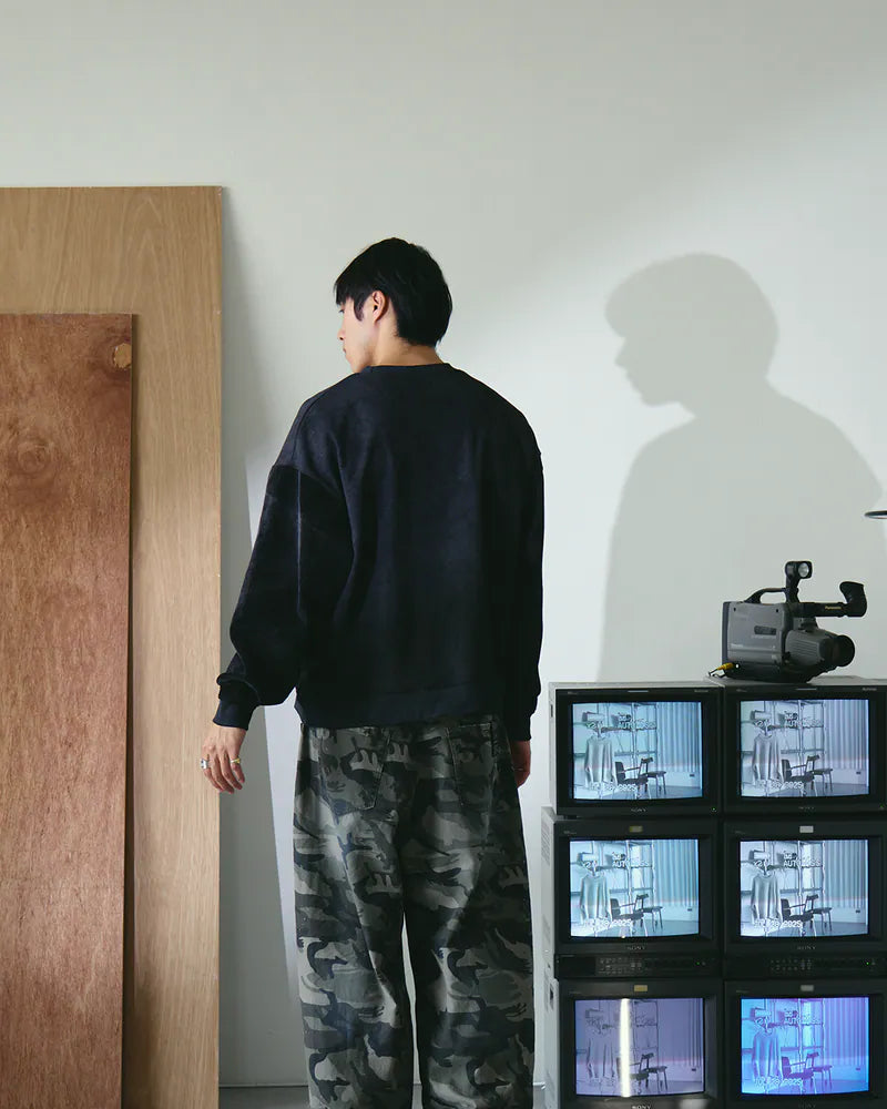 P.B.P - VINTAGE DEVIATION SWEATSHIRT - BLACK