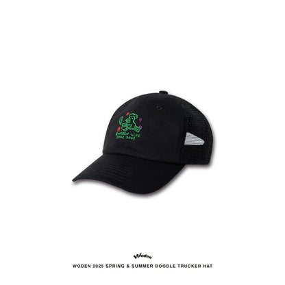 WODEN 2025 Spring & Summer 029 Doodle Trucker Hat