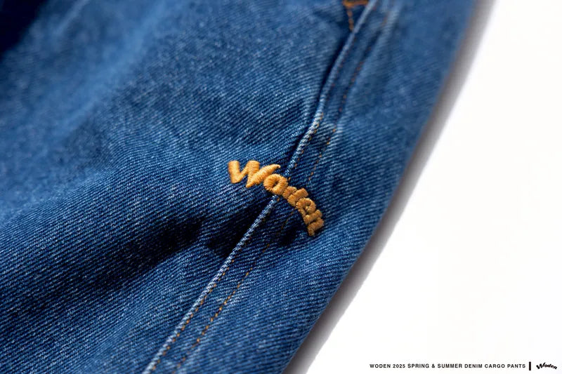 WODEN 2025 Spring & Summer 076 Denim Cargo Pants