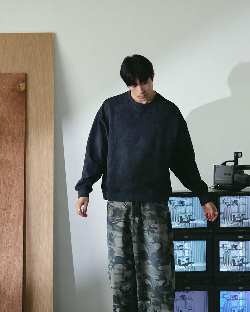 P.B.P - VINTAGE DEVIATION SWEATSHIRT - BLACK