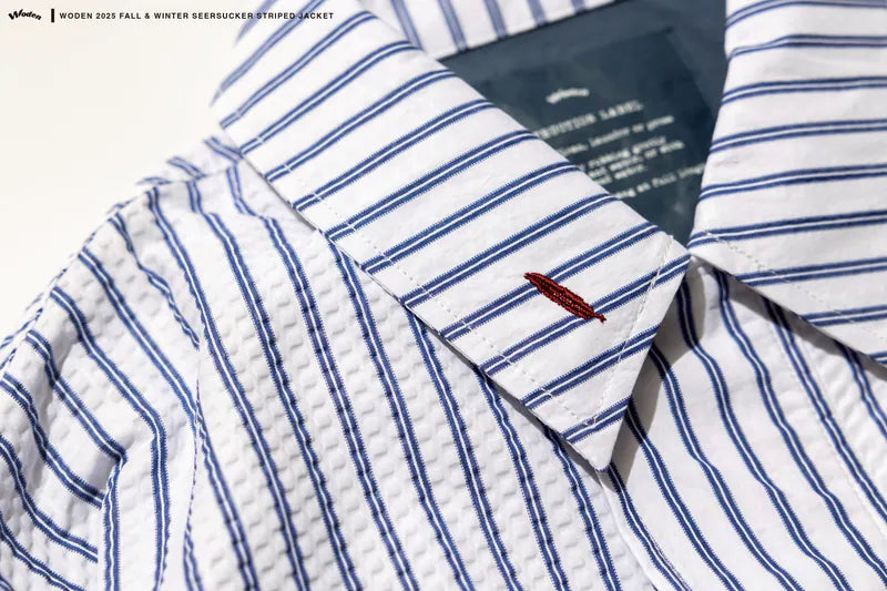 WODEN 2025 Fall & Winter 006 Seersucker Jacket