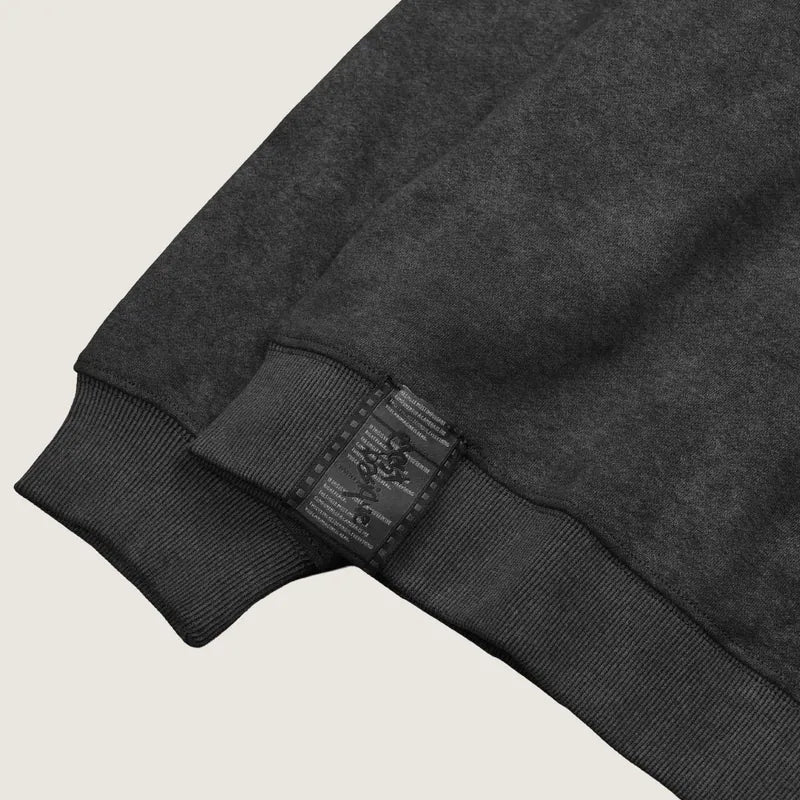 P.B.P - VINTAGE DEVIATION SWEATSHIRT - BLACK